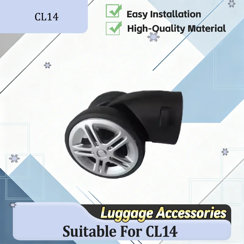 

For CL14 Easy-Install 360° Silent Swivel Wheels - Universal Trolley Suitcase Replacements