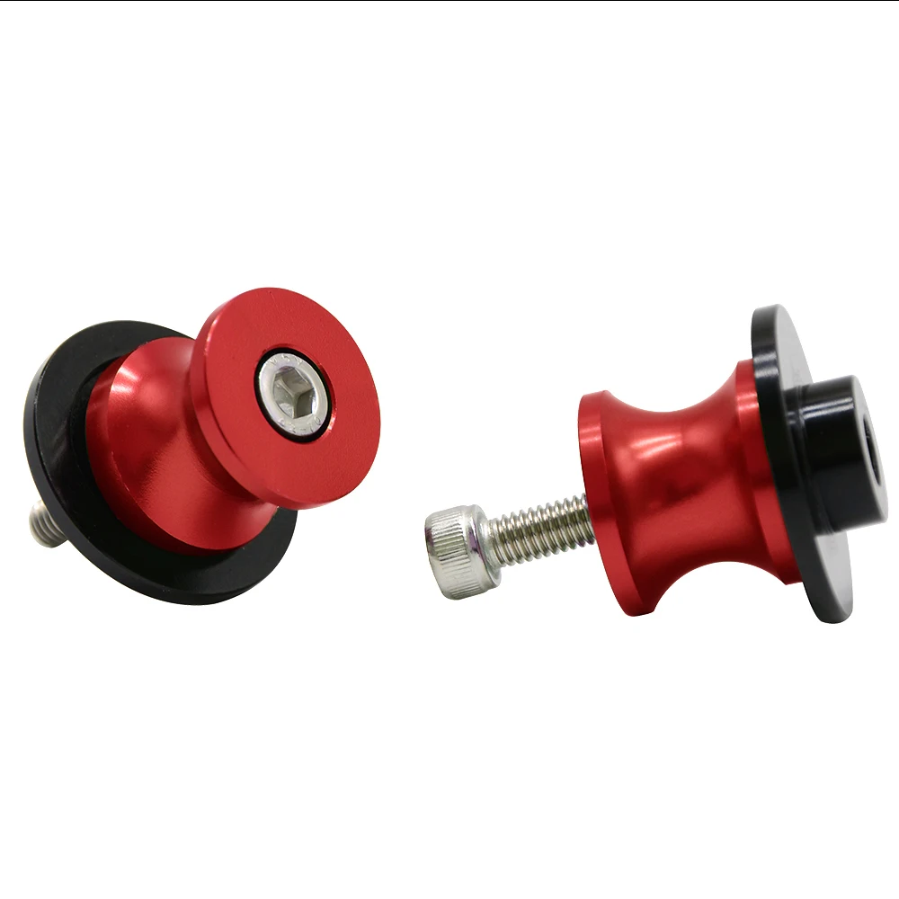 New 8mm Motorcycle Red CNC Aluminum Swingarm Spools Slider For Honda CBR 600 954 1000 RR CBR 600 F2,F3,F4,F4i CBR650F/CB650F