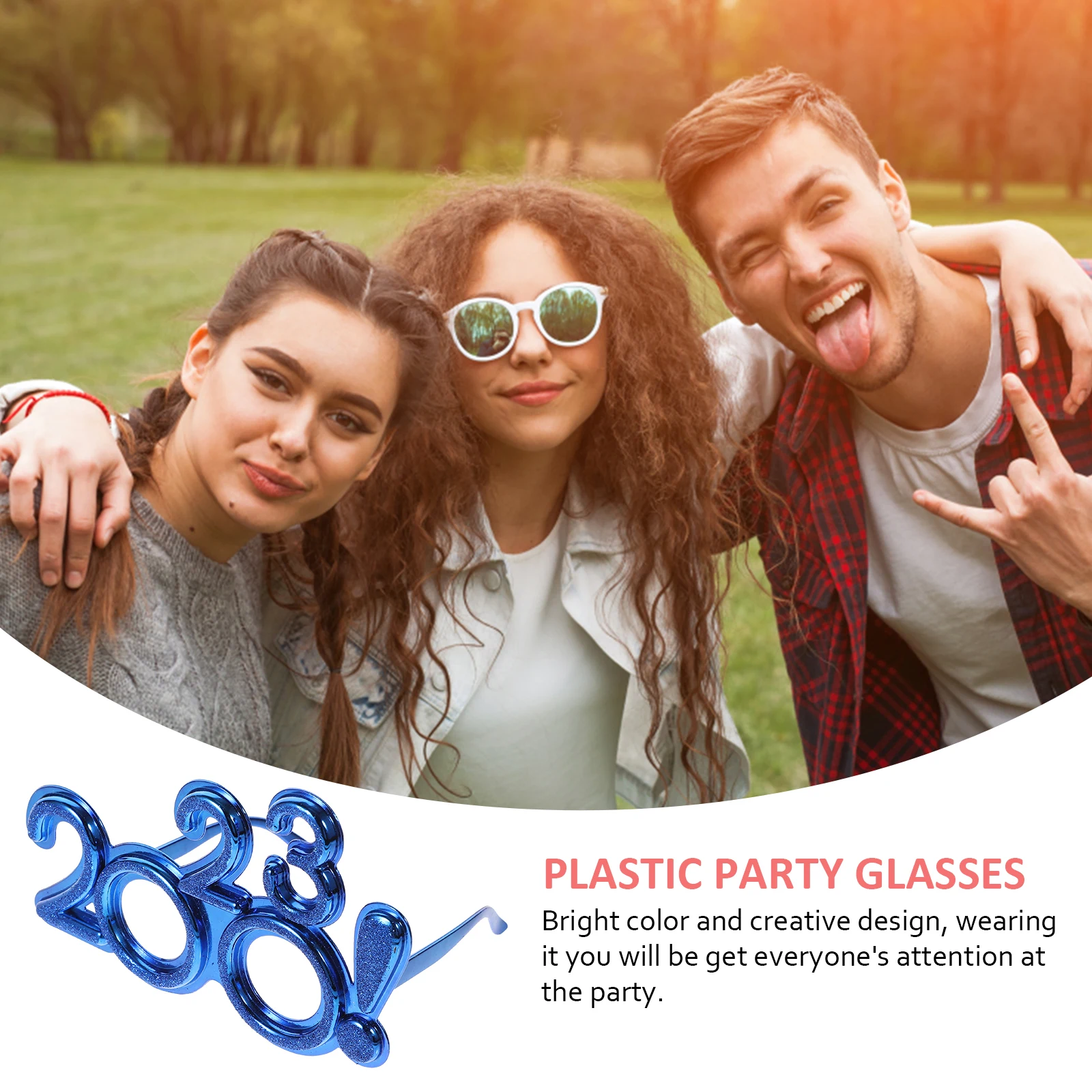 

Digital Glasses Party Photo Booth Props Funny Sunglasses Eyeglasses Novelty Costume Accessories Holiday Cosplay