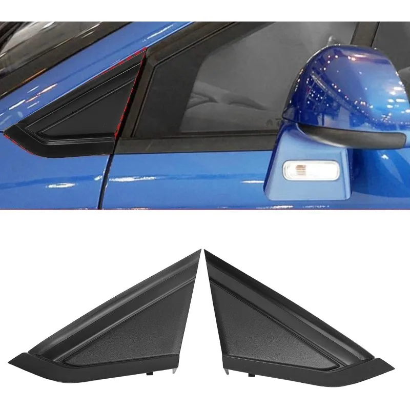 Dreieckige Abdeckung für den Rückspiegel 9647011377, Ersatz für die Eckverkleidung des Türspiegels für Citroen C4 2004 bis 2010, neu.