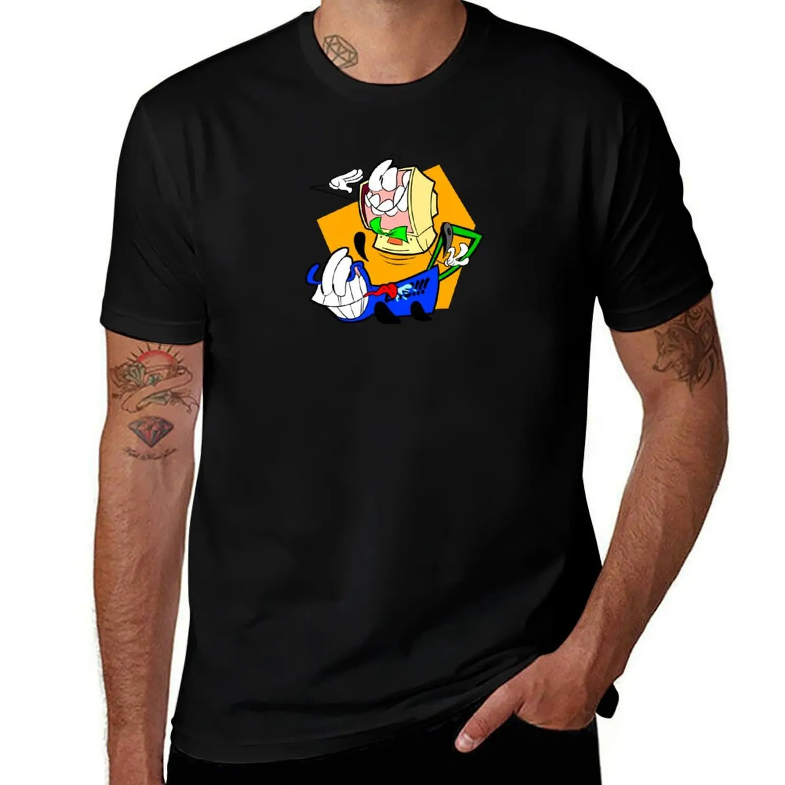 

Mower in Motion T-Shirt man t shirts graphic anime t shirts oversize T-Shirt