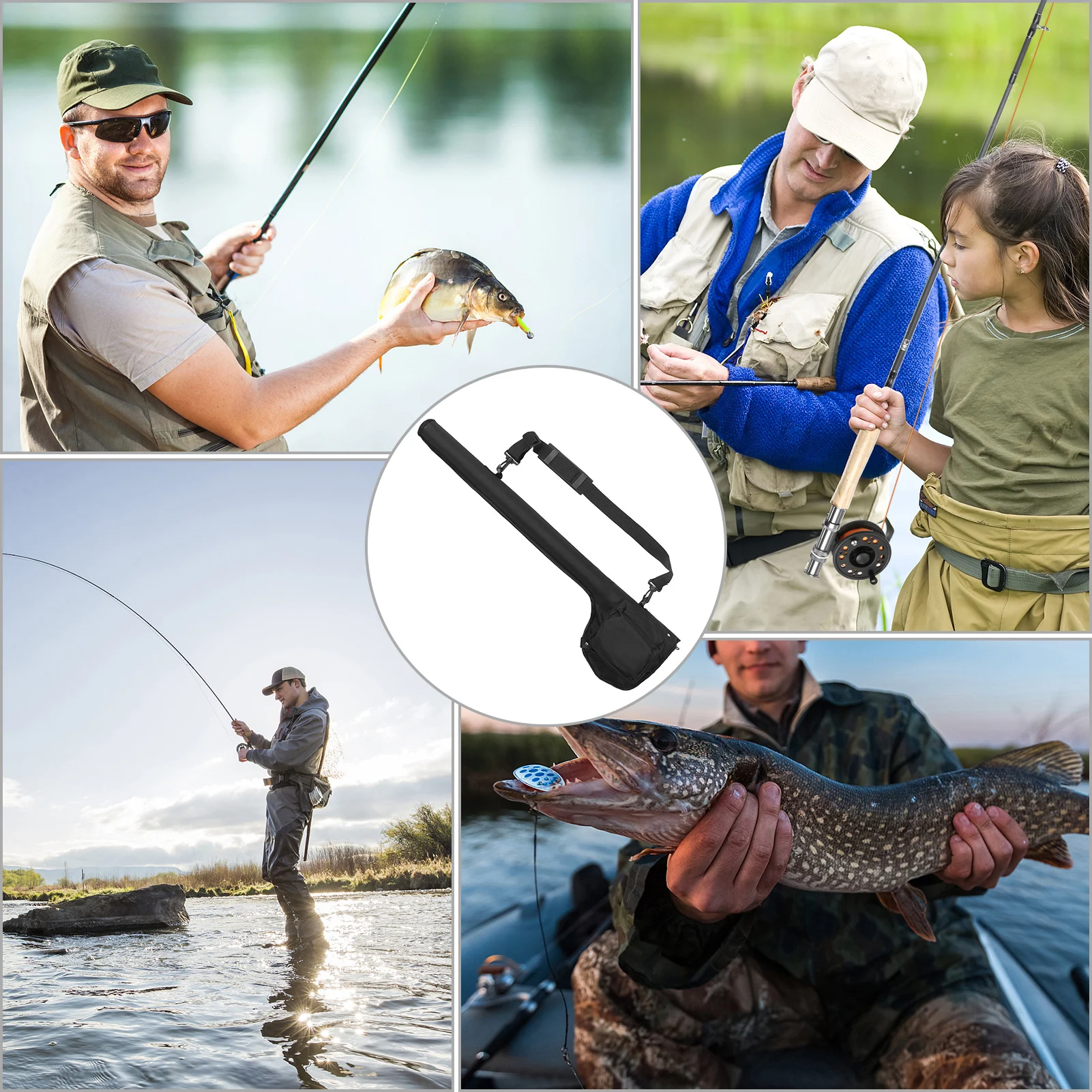 Fly Fishing Kit 9ft Fly Fishing Rod en Reel Combo met draagtas Compleet starterpakket Fly Fishing Kit Fly Fishing Rod Kit