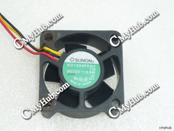 For SUNON KD1204PKB2 TM DC12V 0.9W 4020 4CM 40MM 40X40X20MM 3pin Cooling Fan KD1204PKB2