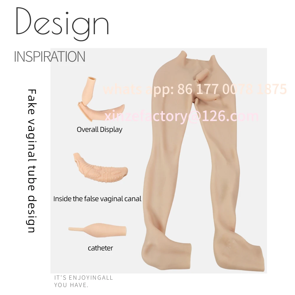 Customizable Realistic Silicone Panties Gays Pussy Pants Sexy Fake Vagina Form Crossdresser Transgender Shemale Drag