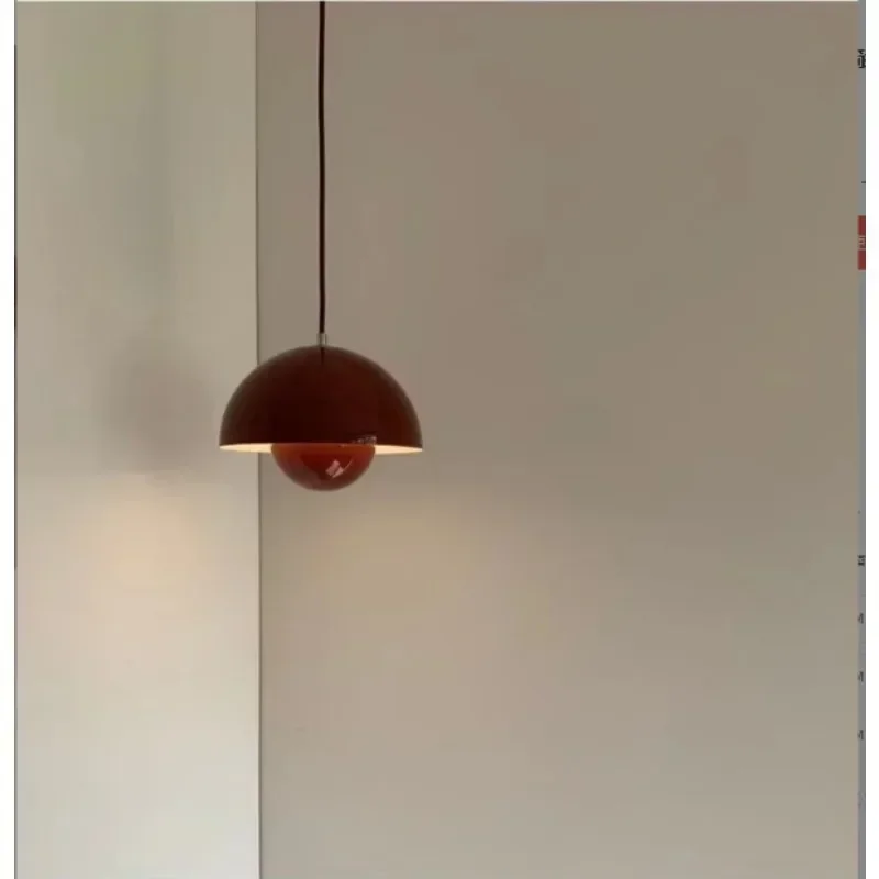 

23cm Sleek Iron Art Chandelier - Creative Pendant Fixture with Contemporary Minimalist Style for Bedroom, Study & Dining Areas