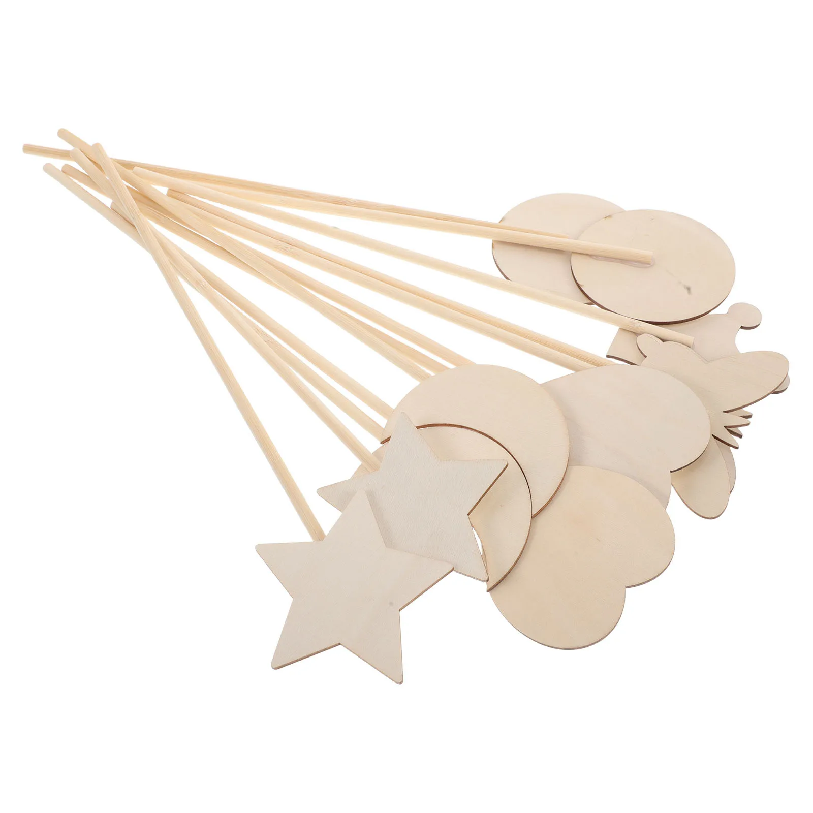 

Totority 12pcs Wooden Fairy Wands Craft Kit for Girls Kids Birthday Party Dress Up Celestial Winged Insect Toys