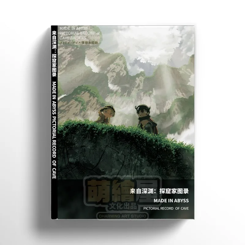 Made in Abyss Artbook Full-color Concept Illustration Collection Made in Abyss Storyboard Comic Book Line Artwork Riko