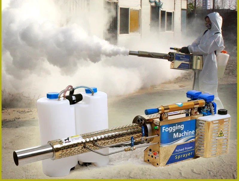 Single Tube Orchard Fruit Seedling Water-Cooled Fog Greenhouse Fruit Tree Rice Field Spray Insecticide Machine