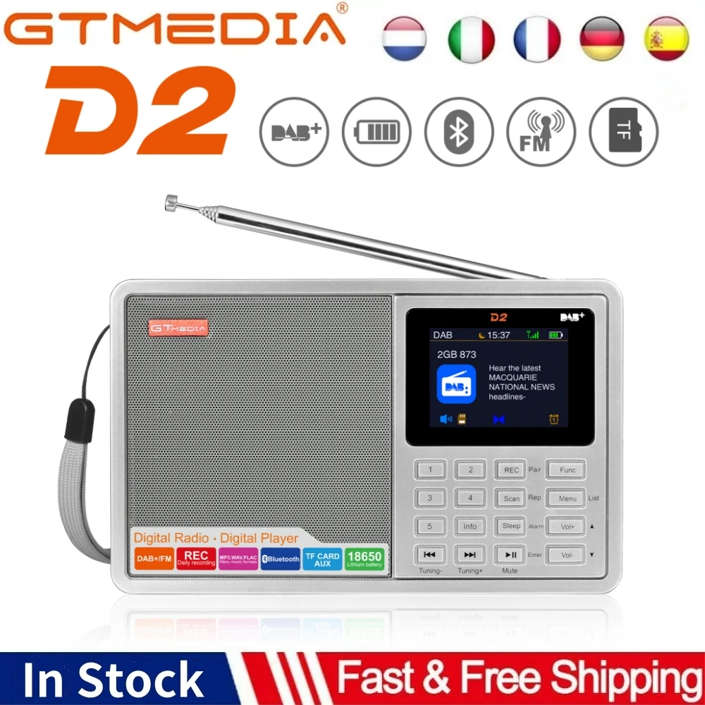 Gtmedia D2 Bluetoot… - image