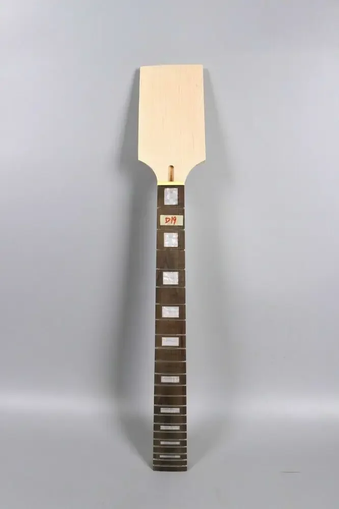 

Yinfente 22Fret Bass Guitar Neck 32inch Maple Rosewood Fretboard Block Short Scale Paddle