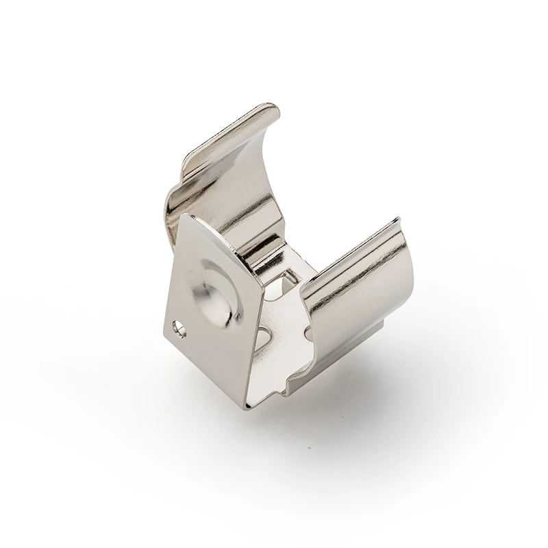 Poding THM/DIP 18650 Battery Clip Spring Steel Nickel Plated CR123A 18650 Battery Holder BC-1719-NI