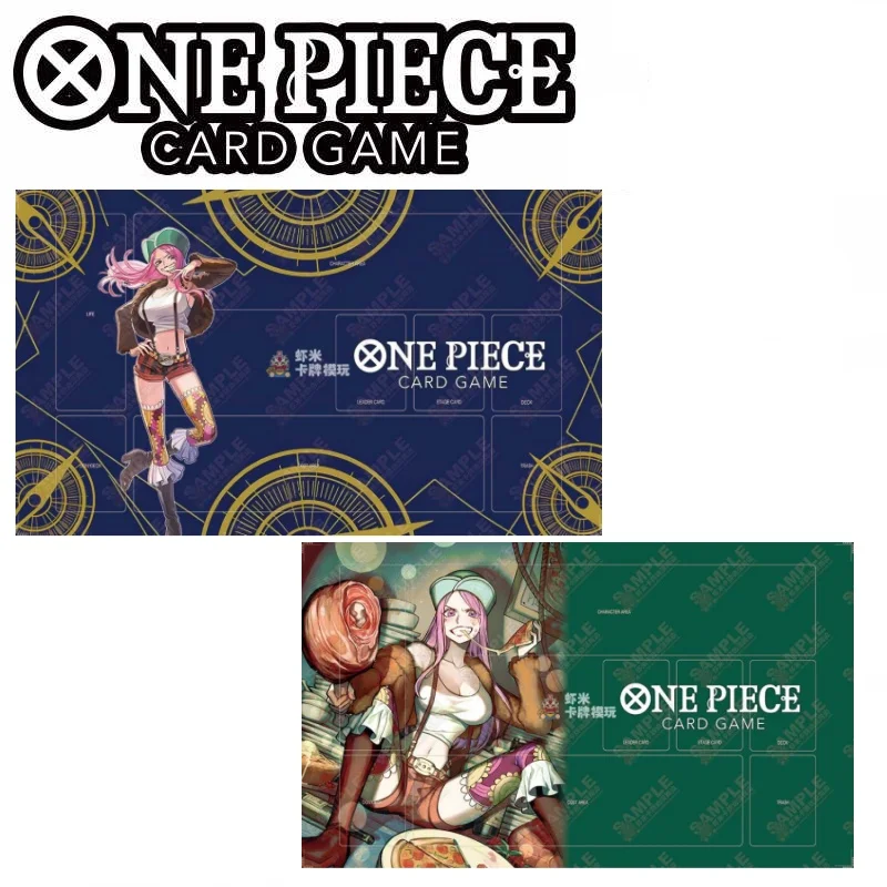 

Jewelry Bonney Series OPCG One Piece 600x350mm Duel Plate Card Playmat Single Player Stitched Edge Rubber Board Game Pad Toy