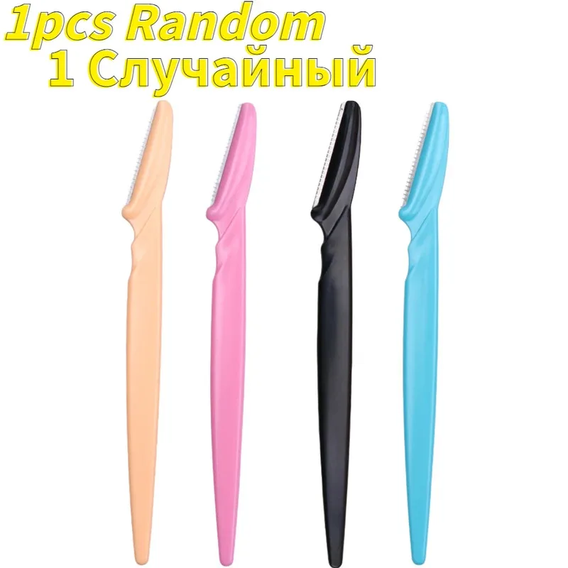 1/5/10 stücke Augenbraue Rasierer Augenbraue Trimmer Frauen Gesicht Rasierer Haarentferner Augenbraue Rasierer Klingen für kosmetische Schönheit Make-Up-Tools