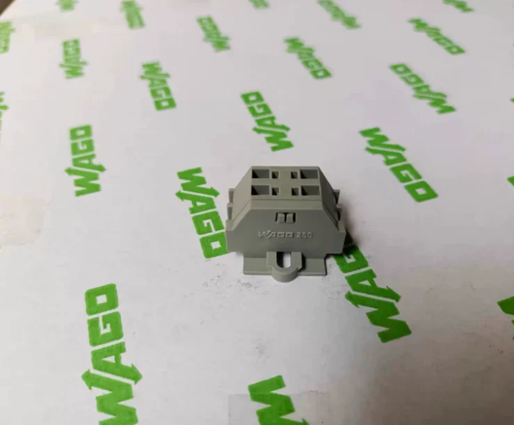 WAGO 260‑102~260‑112 2‑Conductor Terminal Strip 0.08‑1.5mm² 18A 400V CAGE CLAMP Compact Panel Mount Terminal Block