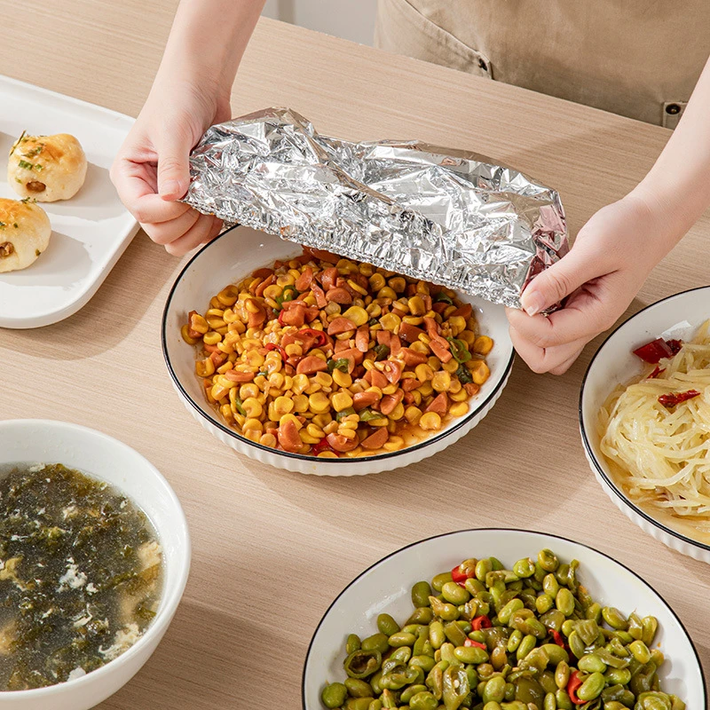 Strictly Select Food Grade Aluminum Foil Insulation Cover Disposable Aluminum Plated Film Food Preservation Insulation Cover