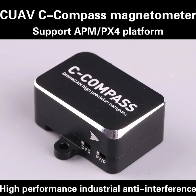 CUAV New DroneCan High Precision RM3100 Magnetic C-Compass for Pixhawk and Autopilot