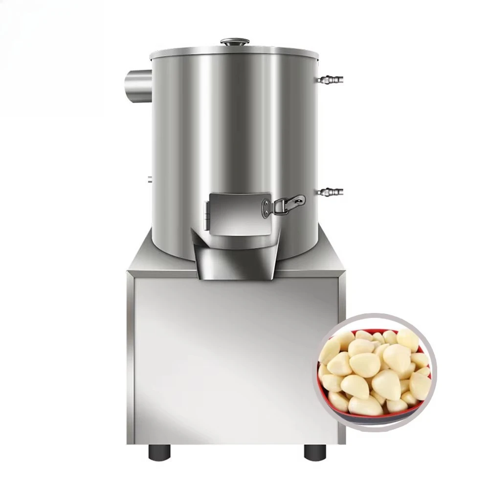 FOODLINE Custom Spray Shell Garlic Peeler Low Noise Air Pump Replaceable Feeding Hopper Processing Machine