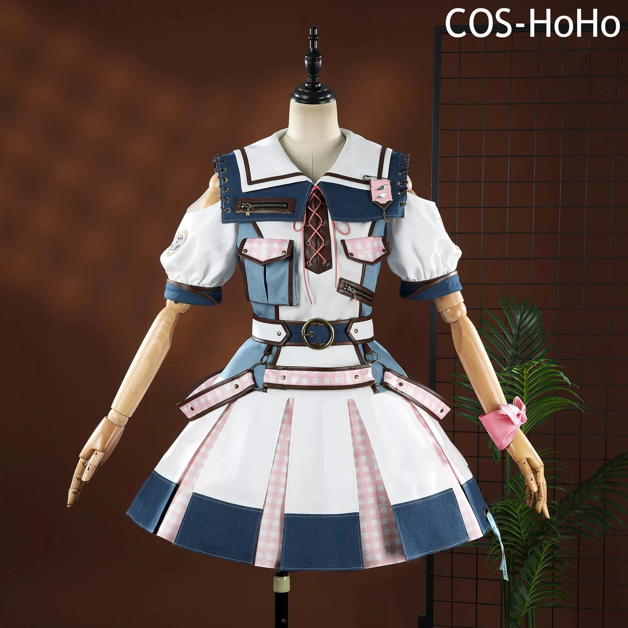 

COS-HoHo LoveLive! Liella Arashi Chisato 7th Touring Concert Game Suit Lovely Uniform Cosplay Costume Halloween Party Outfit