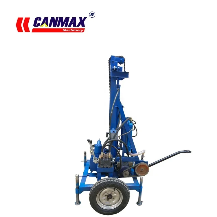 100m Water Well Drilling Rig oil equipment / water well drilling machine spare parts