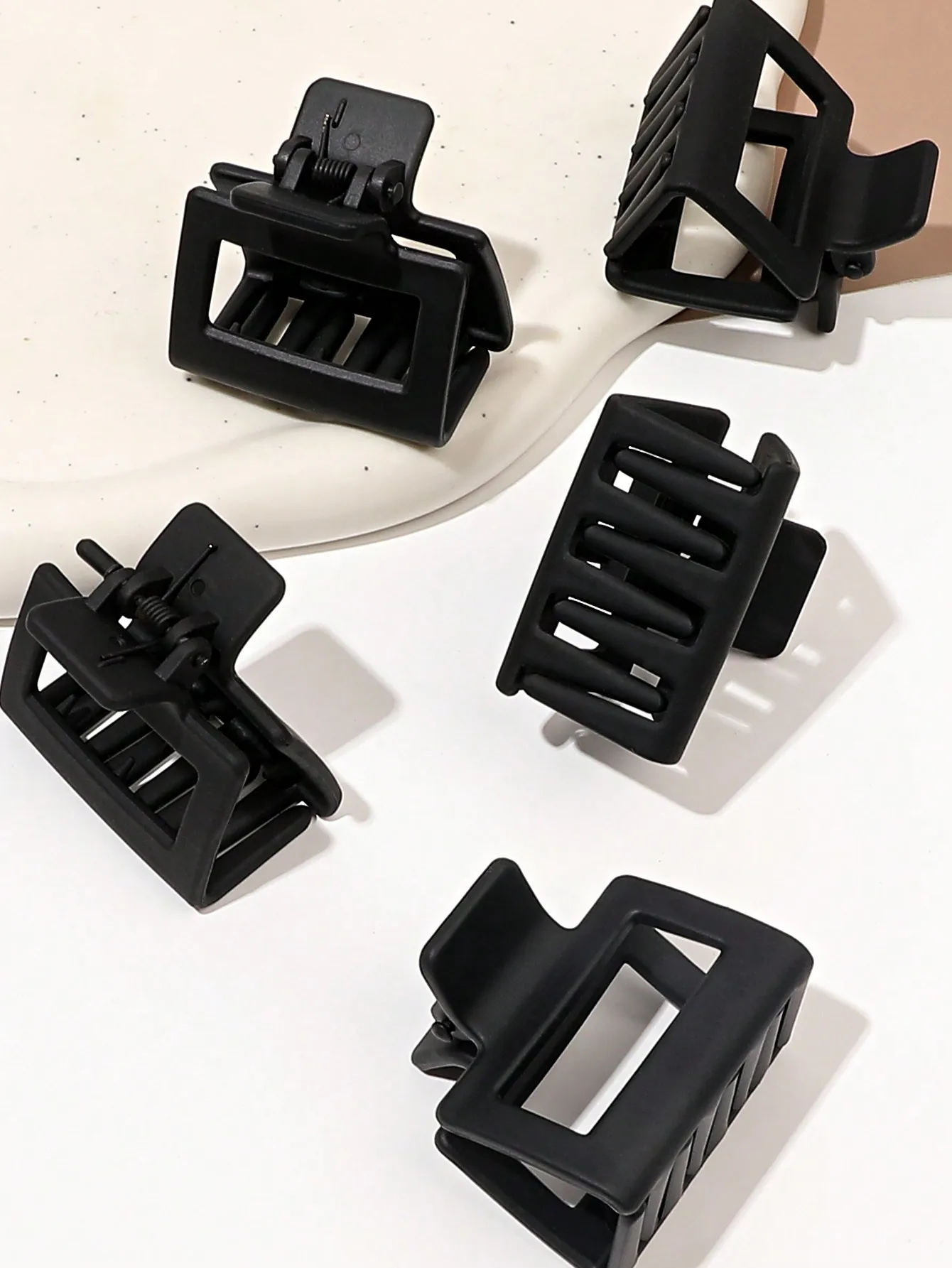 5 Stück mittelgroße 1,7 Zoll neutrale Haarklammern für Frauen und Mädchen, dünnes, dickes Haar, rutschfeste Haarklammern, Haar-Accessoires – Detail 9