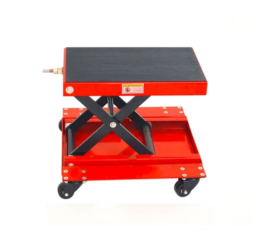For Motorcycle Maintenance Lifting Table Parking Bracket Wide Body 250x400mm Electric Friction Support Frame Jack Lift