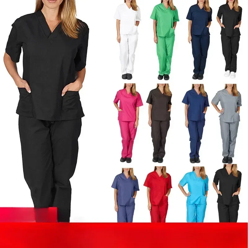 女性の医療用ユニフォーム,歯科用ジョギングセット,スパの作業服,病院のユニフォーム,臨床クリニックのユニフォーム