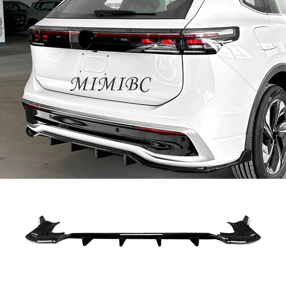 

For Volkswagen Tiguan MK3 Standard Edition 2024+ car rear bumper lip diffuser spoiler splitter tail lip modification accessories