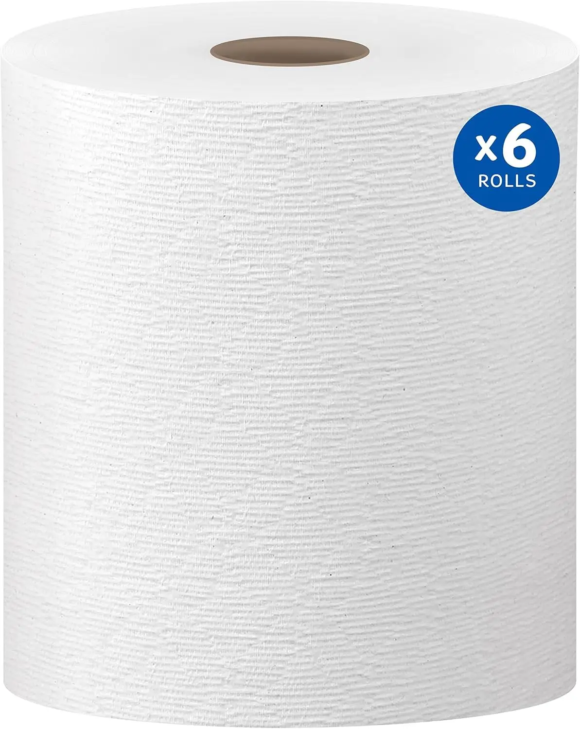 

Kleenex® Hard Paper Towels (50606), with Premium Absorbency Pockets™, 1.75" Core, White, (600'/Roll, 6 Rolls/Case, 3,600'/Case)