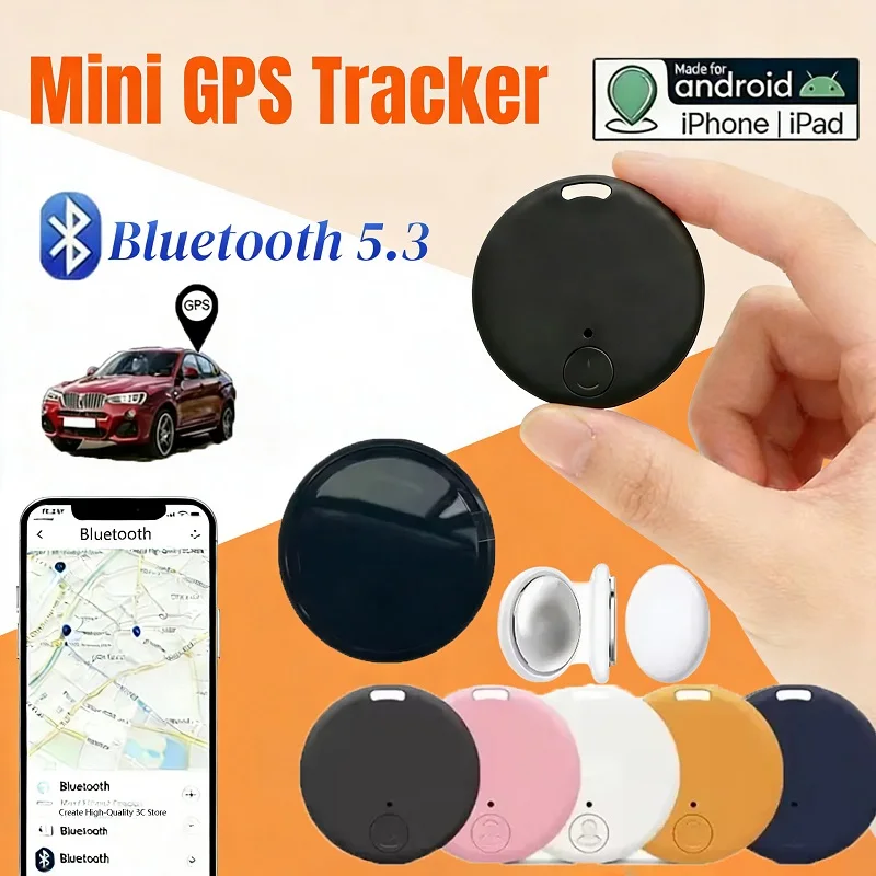 

Новый мини-GPS-трекер Smart Bluetooth Locator System с приложением FindMy, AirTag, устройство для поиска детей, багажа, ошейник для животных с трекером, защита от потери, 2026