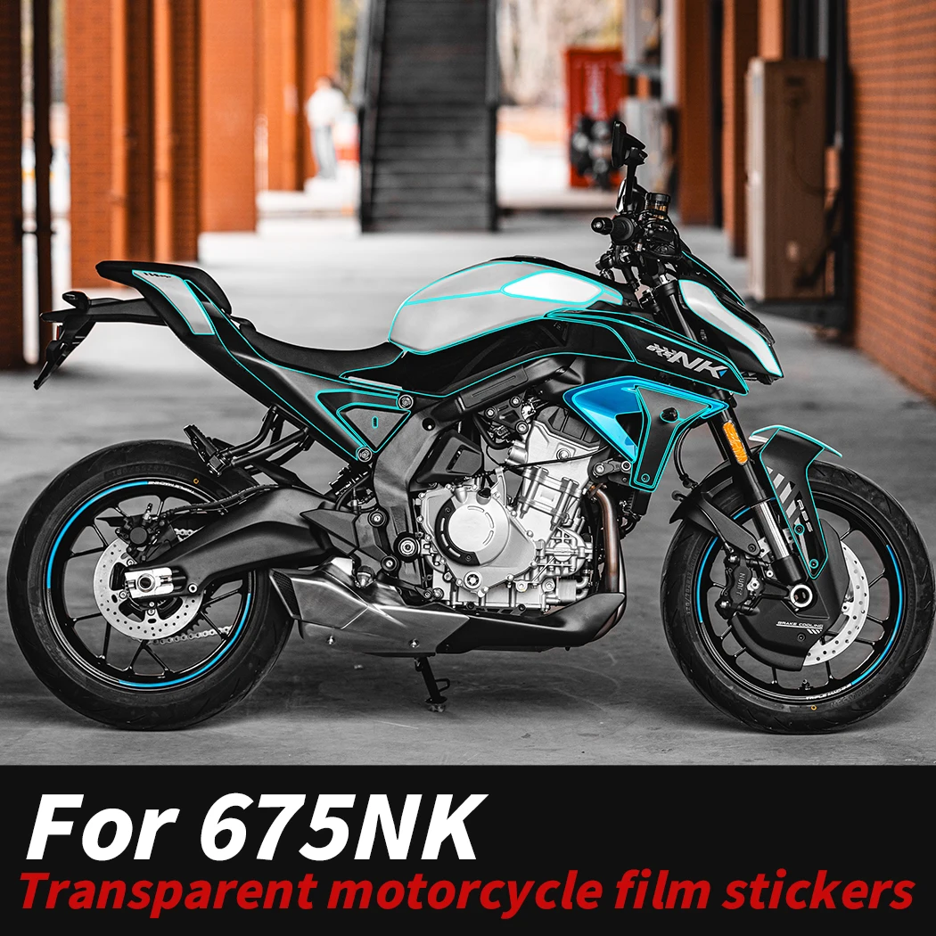 

Для CFMOTO 675NK мотоцикла передняя и задняя фара прозрачные защитные наклейки против царапин противоударные водонепроницаемые прочные