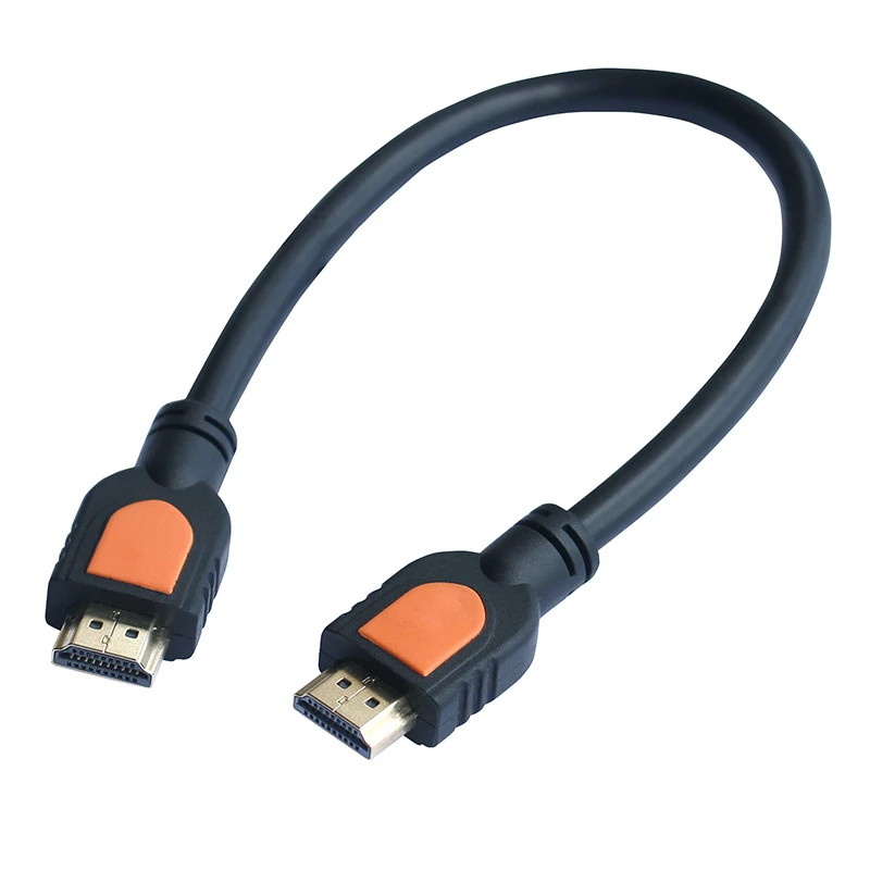 20cm HD-compatible Cable Male Golddend Plated Short Connector Cable Cord 1080P V1.4 for TV BOX Computer Moniters