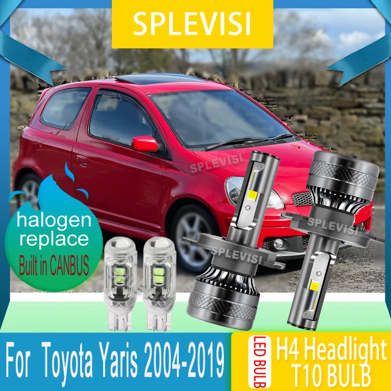 

2-year warranty H4 LED Bulb High Low Beam Car Light Bulb For Toyota Yaris 2004 2005 2006 2007 2008 2009 2010 2011 2012 2013-2019