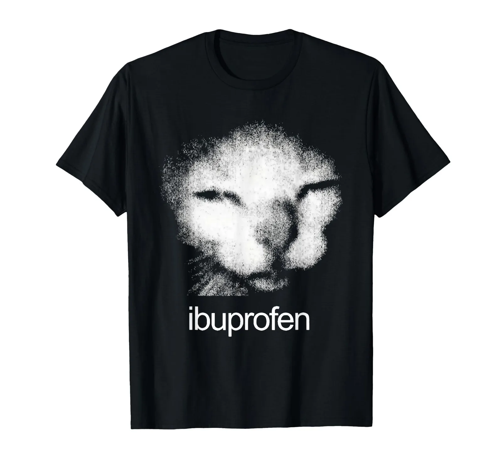 

Cringe Cat Meme T-Shirt with Funny Ibuprofen Design