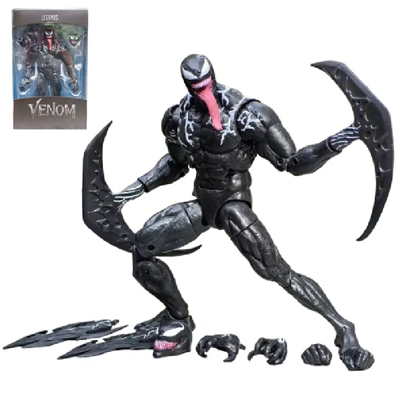 

Electric High Quality Edition Spider Man Slaughter Venom Venom Handmade Gwen Miles Model Mobile Ornament Toy Hero Gift toys