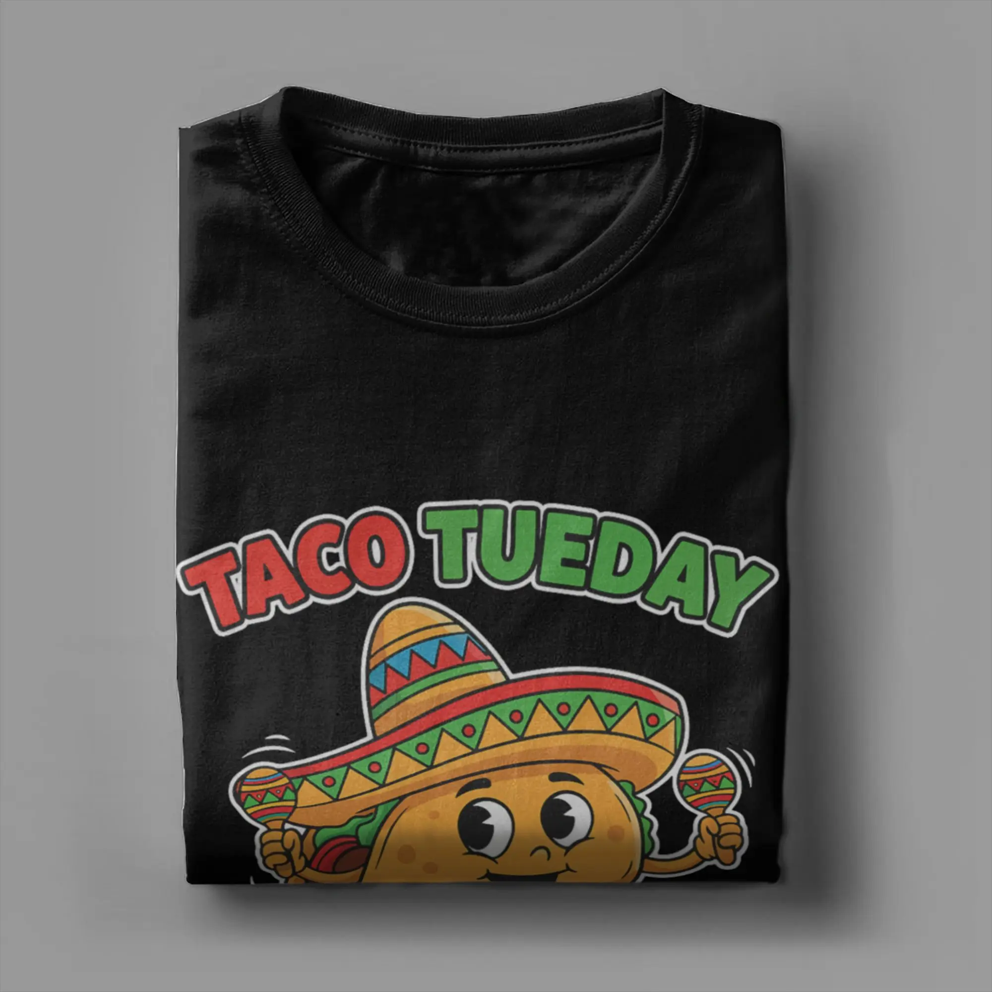 الصيف تاكو الثلاثاء فييستا برو مضحك محب تي شيرت القطن التي شيرت للرجال رهيبة كبيرة الحجم قصيرة الأكمام تي شيرت