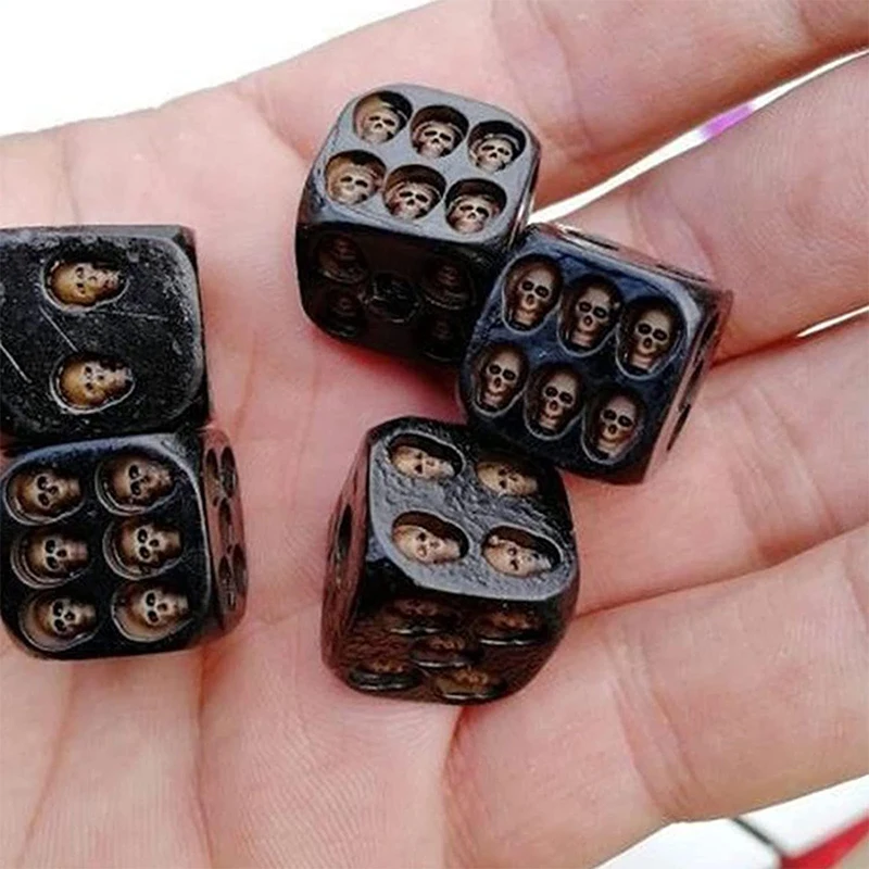 5 Pcs Skeleton Dice… - image