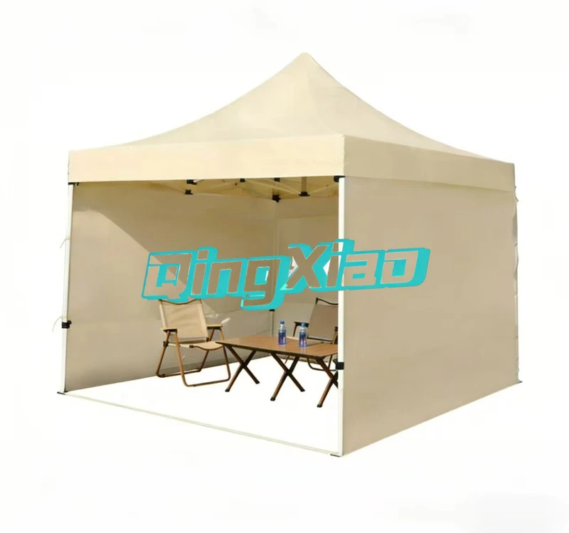 Waterproof Pop Up Canopy Tent With Side Walls Heavy Duty Outdoor Gazebo For Market Stall Patio Party Events Uv Resistant