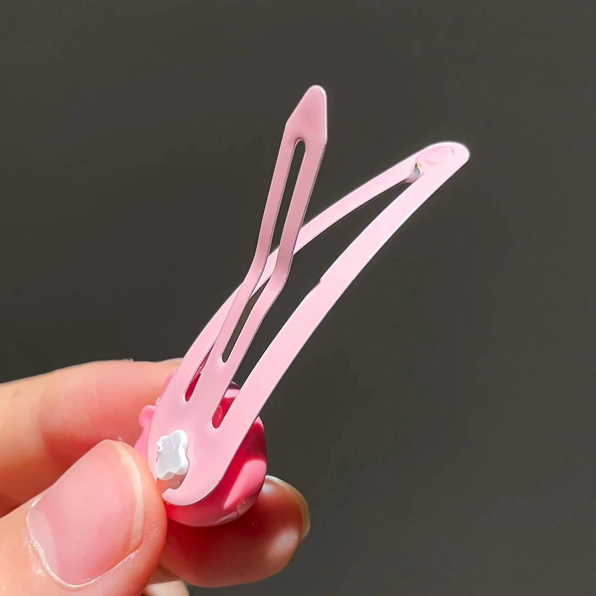 10pcs/20pcs Women\'s Sweet Strawberry Hairpin Female Broken Hair Bangs Small Clip Headdress