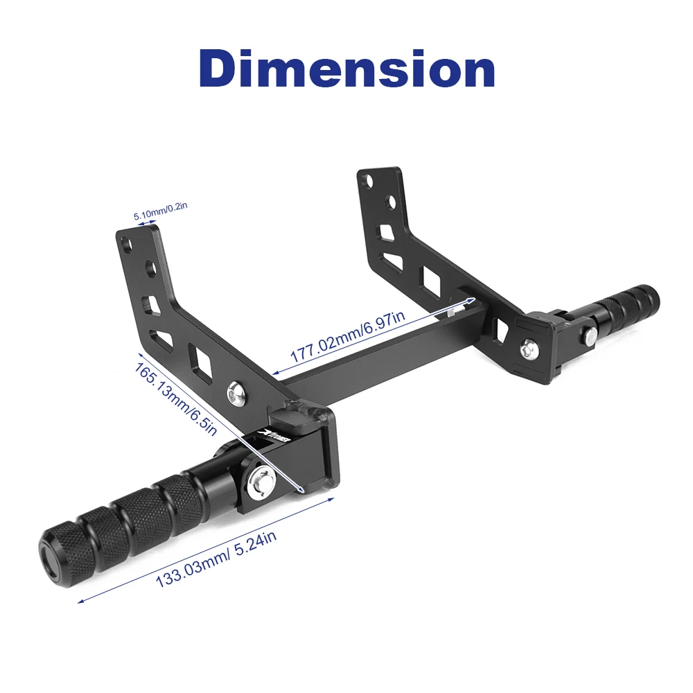 Motorcycle Highway Peg Mounts Fit For Surron light bee X Segway X160 X260 Foldable Rider Footpeg Kit Steel Footpeg Forward