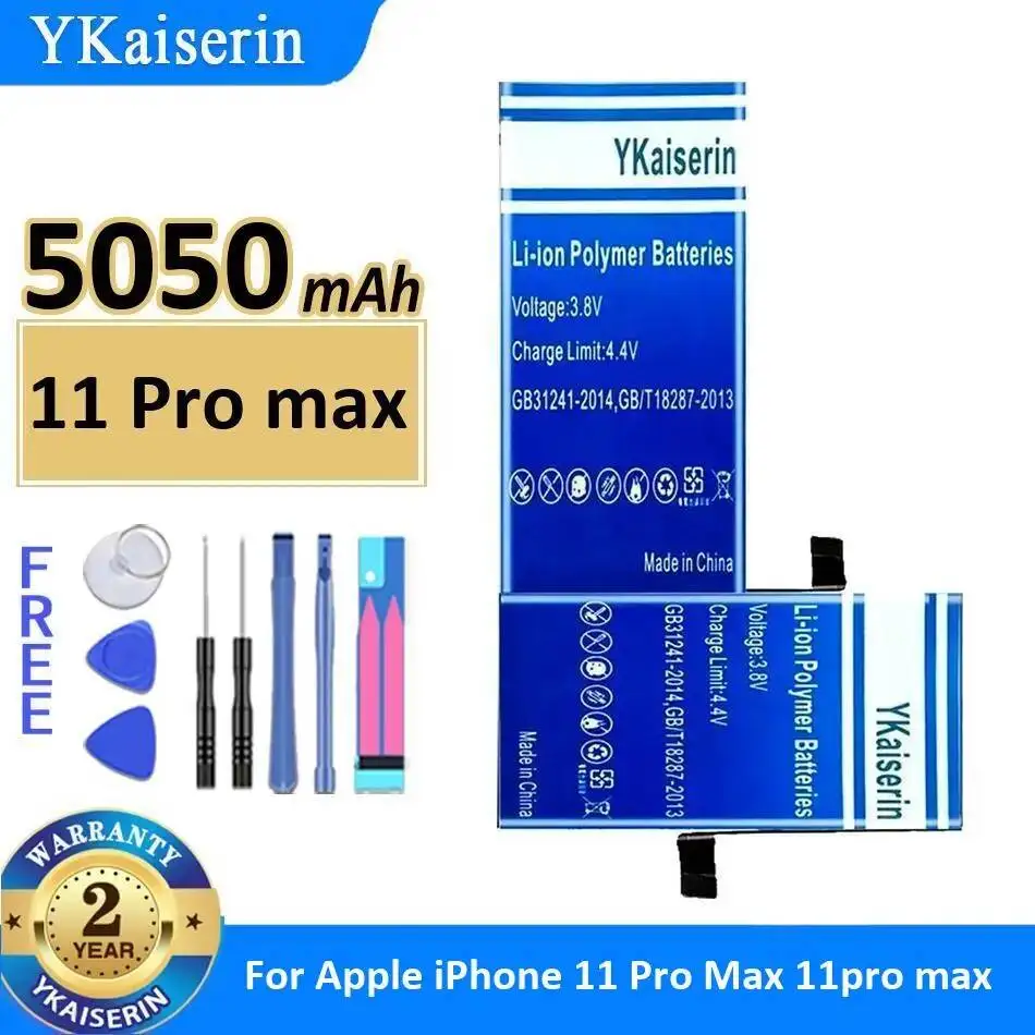 

Аккумулятор для мобильного телефона, стабильный, высокой емкости, 5050 мАч, для Apple iPhone 11 Pro Max