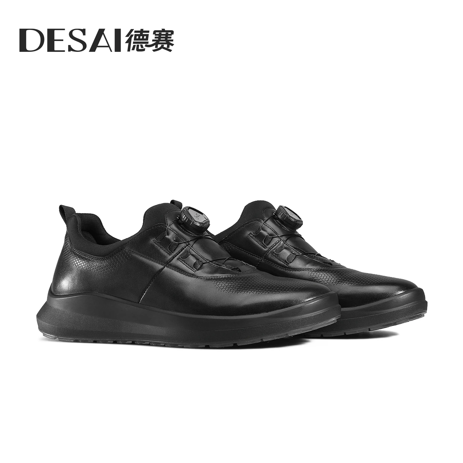 

DESAI Men's walking sports shoes without straps, lightweight and breathable casual shoes
