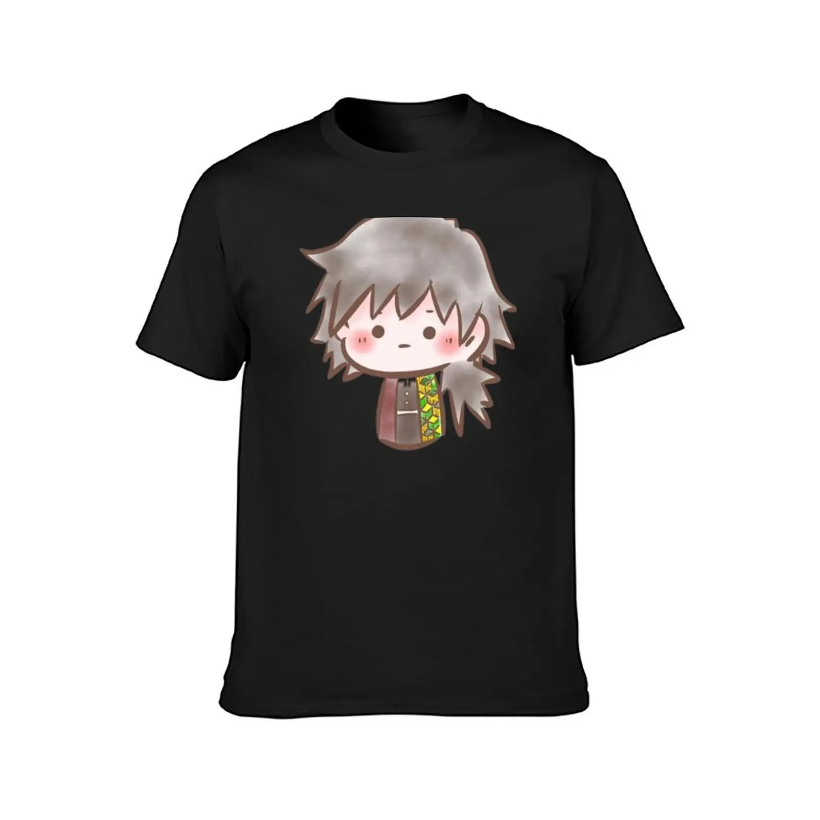 Chibi water pillar T-Shirt cute tops sports fans summer tops mens t shirts