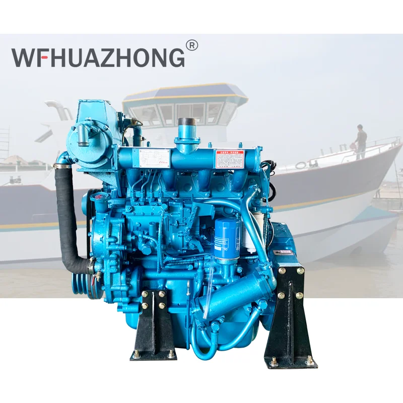 2024 Hot Sale 60hp 70hp 80hp 90hp 100hp 150hp 200hp Marine diesel Engine Price China Factory Supplied Fishing Boat Using