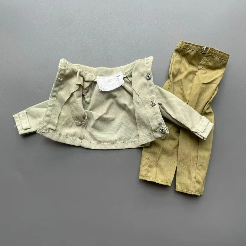Maßstab 1/6: Männlicher Soldat aus dem Zweiten Weltkrieg, Militärkleidung, Hose, Jacke, Hose, Modell für 12-Zoll-Actionfiguren, Körperpuppenzubehör