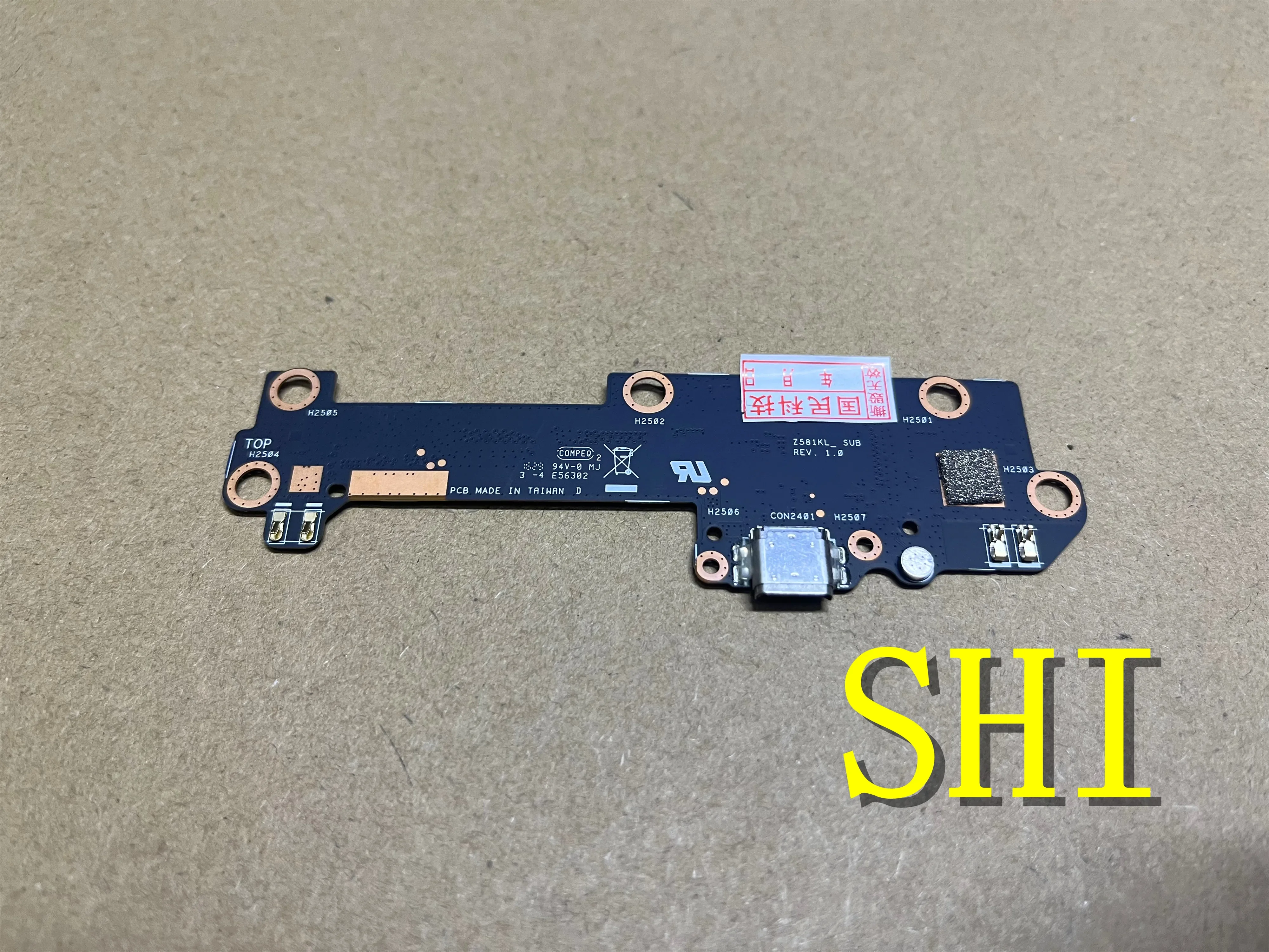 ZT581KL Used FOR Port-Board ASUS Original for Zenpad ZT581KL _SUB Test-Good Usb-Charger P008 Free Shipping