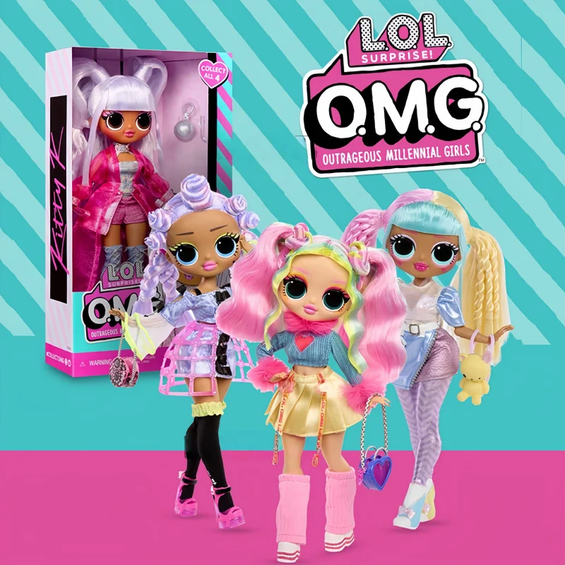 

OMG Big Sister Surprise Doll BJD Removable Movable Doll Model Doll Dress up Fashion Set Girls Toys children s toys New in Stock