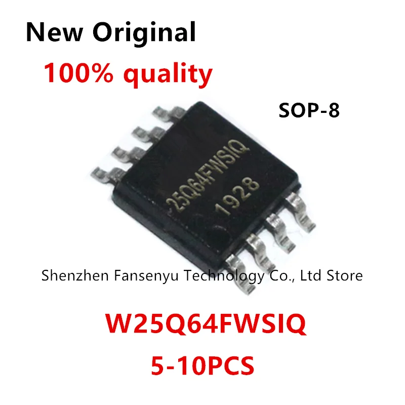 

(5-10piece)100% New 25Q64FWSIQ 25Q64FWSSIQ W25Q64FWSIQ W25Q64FWSSIQ sop-8 Chipset.