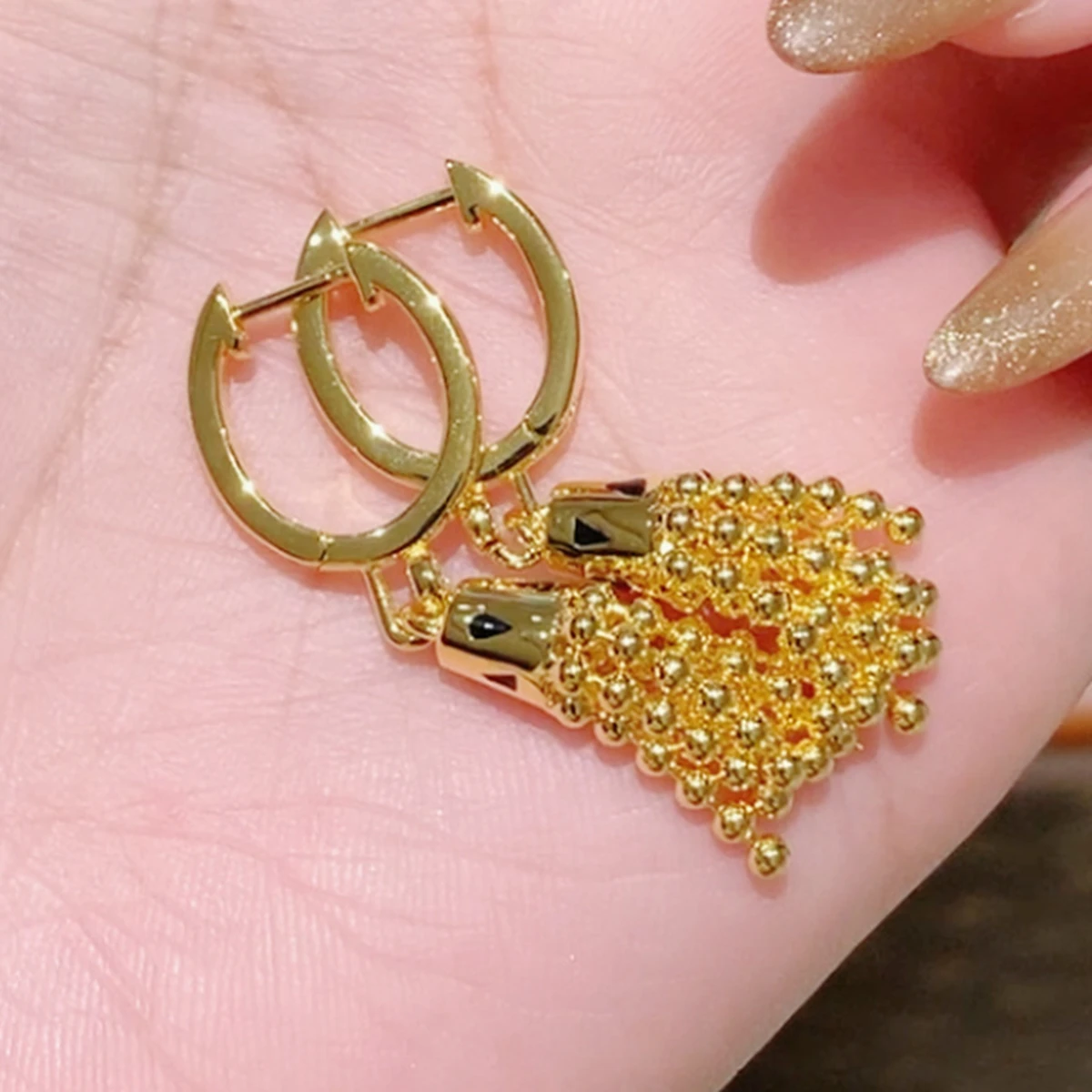 

Ayjewelry 925 Sterling Silver Black Panther Spot Tassel Dangle Earrings Leopard Print Earrings Fine Luxury Jewelry For Women