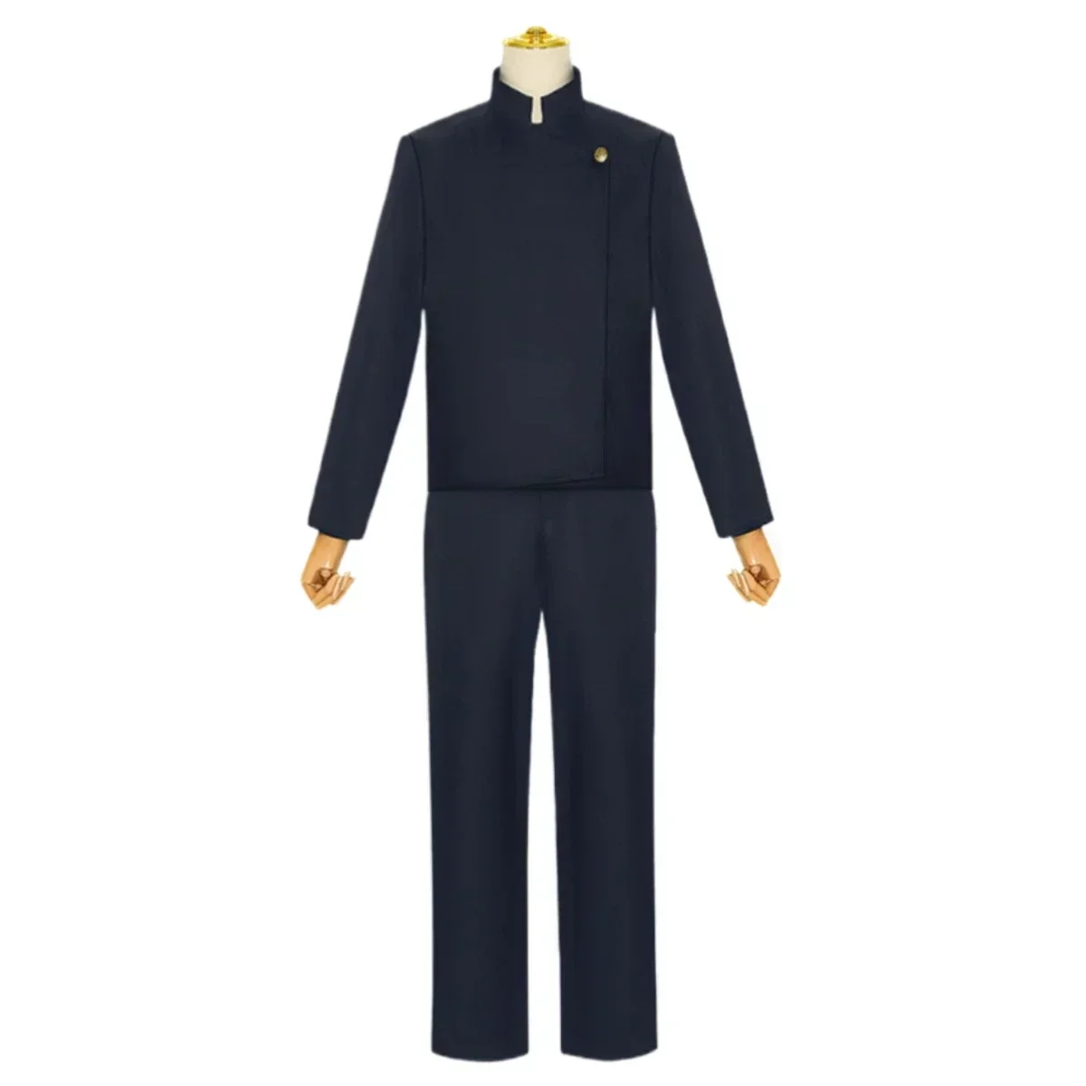 Costumes de cosplay Gojo Satoru 2026 pour hommes, uniforme de lycée anime, perruque, costume d'Halloween, vêtements pour