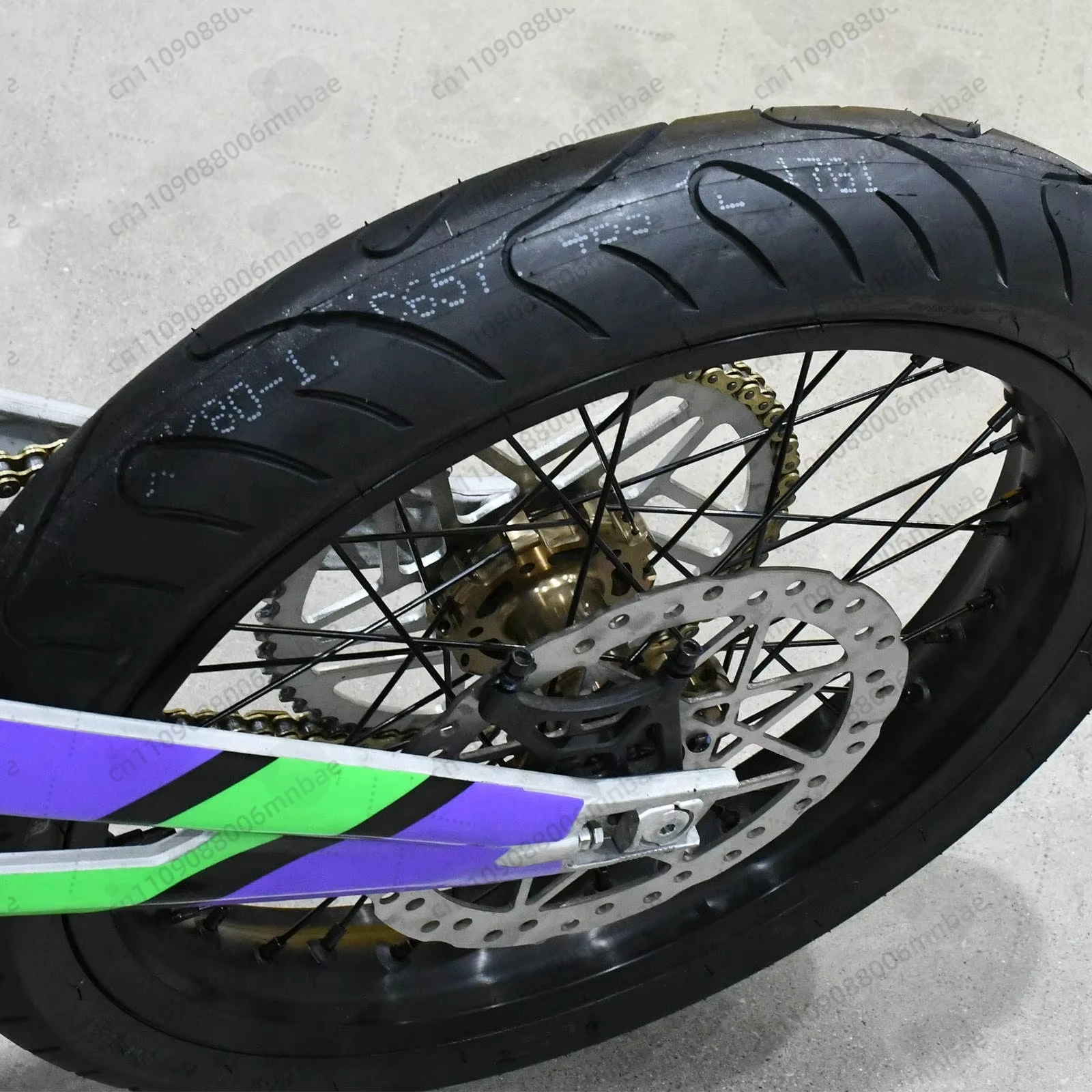 17 inch 16 inch wheels for light bee superbike wheel set on road wheel set